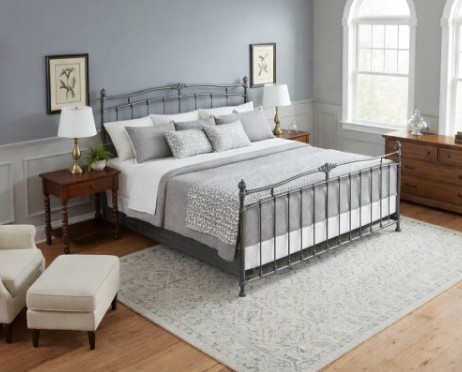 California King size iron beds
