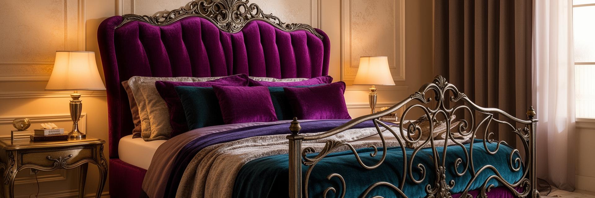 Upholstered Iron Beds collection banner